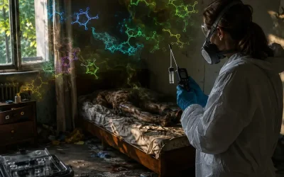 El olor de la descomposición puede dejar una “firma química” en una escena