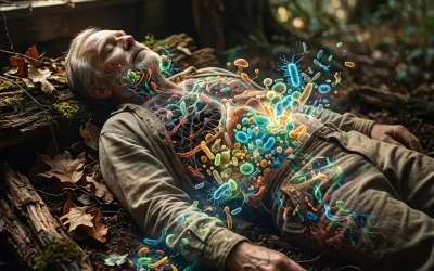 Después de la muerte, las bacterias del cuerpo cambian