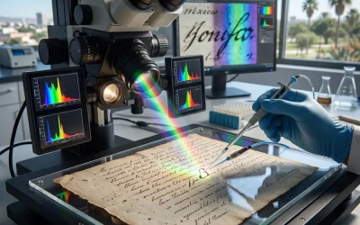La tinta de un documento puede analizarse sin destruirlo