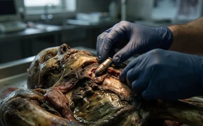 La descomposición de un cadáver puede afectar el análisis de una bala