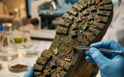 El barro de un zapato puede conservar información del lugar donde estuvo