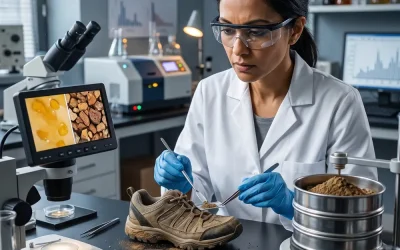 El tamaño de las partículas puede cambiar la comparación de dos muestras de suelo