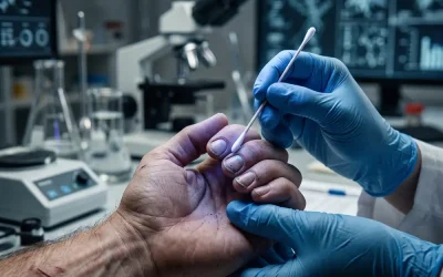 El ADN bajo las uñas puede desaparecer rápidamente después de un arañazo