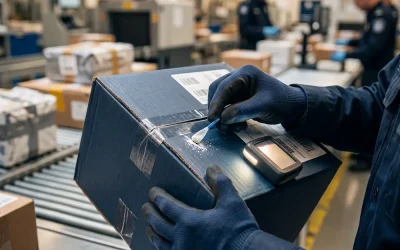 Una pequeña cantidad de droga puede detectarse incluso sobre el exterior de un paquete