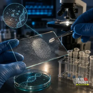 Una huella dactilar puede conservar ADN de contacto además de su patrón