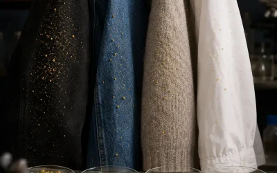 El polen no se conserva igual en todos los tipos de ropa