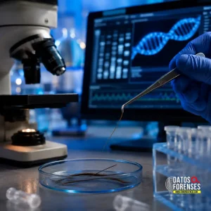 El cabello sin raíz contiene ADN nuclear que puede ser analizado con nuevas técnicas