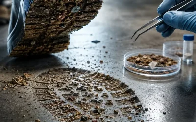 Una huella de calzado puede contener partículas del lugar donde se produjo