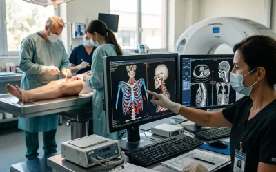 La tomografía puede revelar lesiones que no se ven fácilmente durante una autopsia