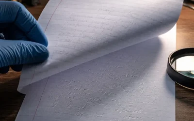 El orden de escritura e impresión puede revelar cómo se creó un documento