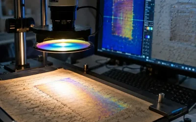 La luz polarizada puede revelar alteraciones que son difíciles de ver a simple vista