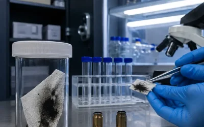 Los residuos orgánicos de un disparo pueden conservarse durante meses si se almacenan correctamente